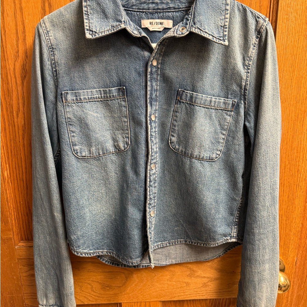 Re/Done Classic Blue Jean Jacket